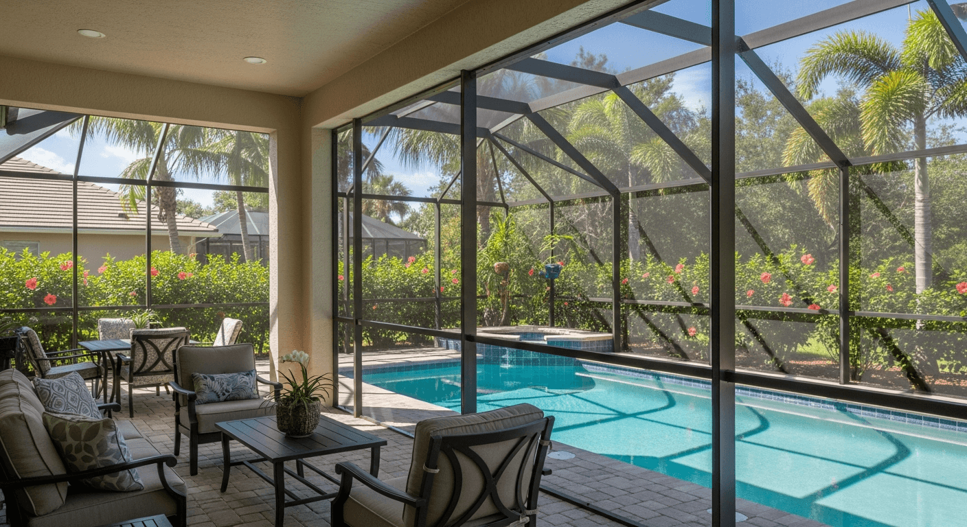 Lanai & Patio Screen Repair in Wimauma